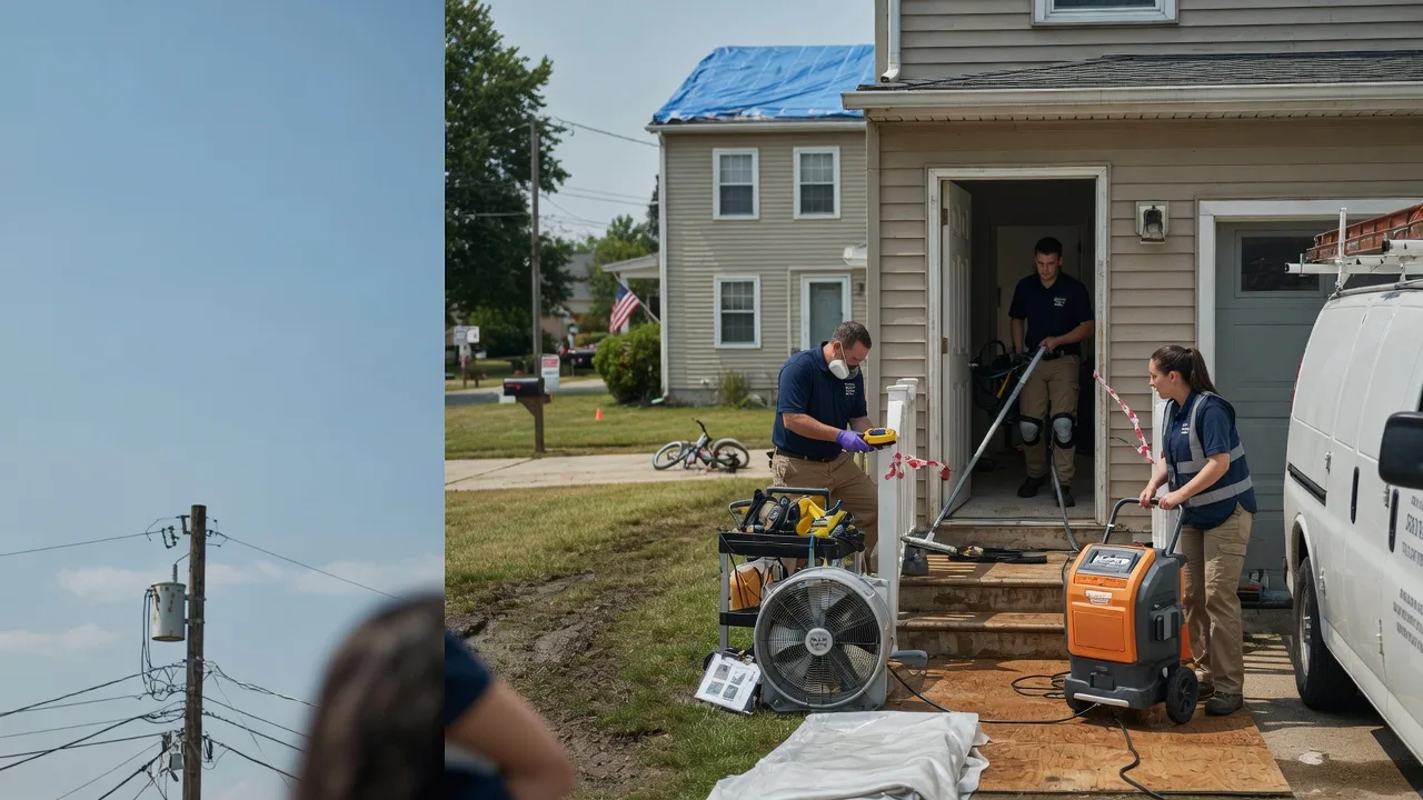 Water Damage Repair in Bleiblerville, TX near me